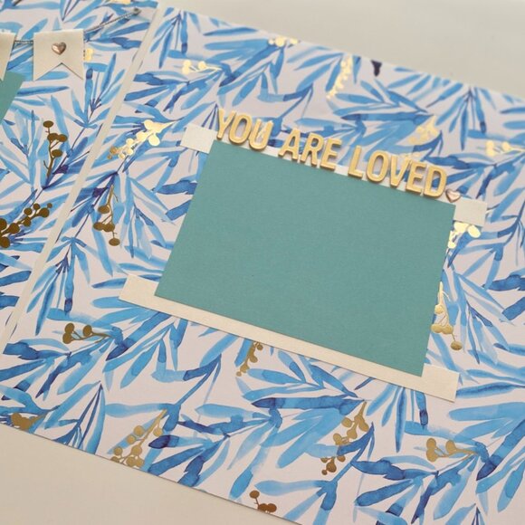12x12 Baby Boy Premade Scrapbook, Baby Shower Gift, Gift for New Mom - Picture 4 of 14